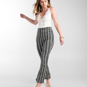 Free People Fine Line High Rise Slim Cropped Pant Size Large
